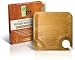 Bamboo Studio 9-Inch Wine Plate, 8-Pack, Natural Color