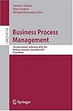 Business Process Management: 5th International Conference, BPM 2007, Brisbane, Australia, September 24-28, 2007, Proceedings