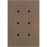 Lanai Squares Patio Rug - Tan (7'3 Round)
