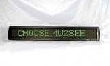 led display boards LED INDOOR SCROLLING SIGN programmable display