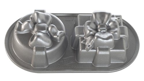 Nordic Ware Platinum Pretty Presents Duet
