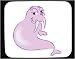 Mouse Pad with cartoon, walrus, ocean, animal, marine, sea