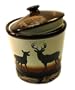 Silhouette Deer Cookie Jar