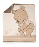 Julius Z&ouml;llner 9630010031 - Pooh Jacquard-Decke gewebt, 75x100 cm