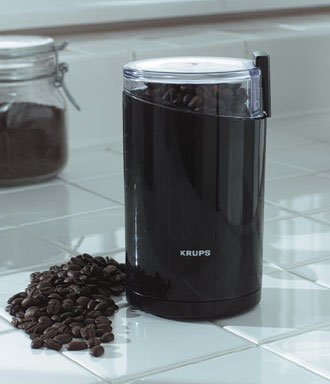 Krups 203-42 Fast Touch Coffee Grinder, Black
