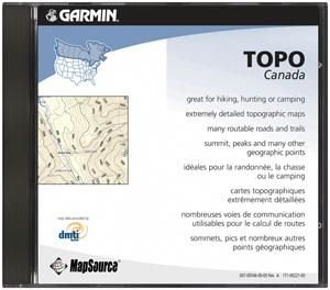 GARMIN 010-10469-00 TOPO CANADA CD