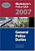 Blackstone's Police Q&A: General Police Duties 2007 (Police Q & A)