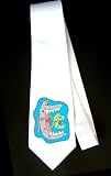 Party Decoration Necktie with big, fish, eat, underwater, little