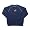 Antigua Georgia Tech Inspired Fleece Long Sleeve Crewneck Pullover (Small, Navy/Grey Heather)