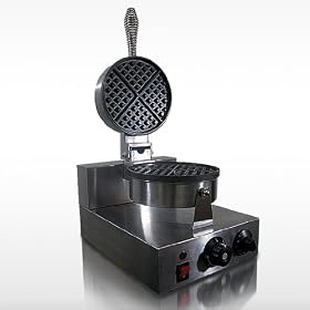 New Commercial Waffle Cone Maker Press Iron Baker Premium Quality