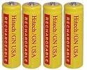 Hitech - 4 AA Rechargeable Batteries for Malibu Solar Lights