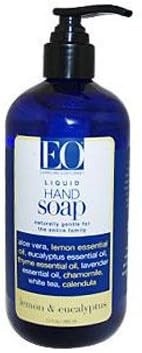 EO Products Liquid Hand Soap Lemon and Eucalyptus - 12 fl oz - EO Products
