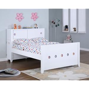 Full Size Bookcase Bed - LittleMissMatched SKETCHoRAMA - Powell Furniture - 288-FBED-1