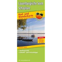 Rad- und Wanderkarte Lauenburgische Seen - Schaalsee: Mit Ausflugszielen, Einkehr- & Freizeittipps, wetterfest, reissfest, abwischbar, GPS-genau. 1:50000