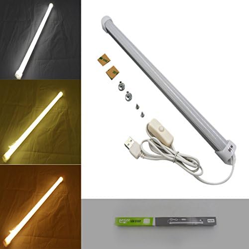 Dingbei Protable USB Dc 5v Cold White Led Strip Light 1.5ft LED Desk Reading Lamp