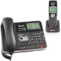 AT&T TL74108 5.8 DSS Corded/Cordless Answering System (Black)
