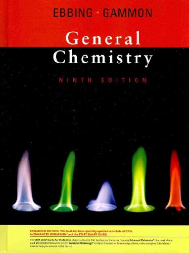 Textbook - General Chemistry, Enhanced 9th Edition (with Enhanced WebAssign with eBook Printed Access Card)