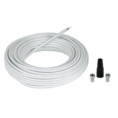 Hama 56607 Accessoire audio / vidéo Kit cable de connection compatibilité numerique 20 mètres de cordon coaxial +4 connecteurs F+ 2 manchons de protection + diam externe 5.8 mm Hama 56607 Accessoire audio / vidéo Kit cable de connection compatibilité numerique 20 mètres de cordon coaxial +4 connecteurs F+ 2 manchons de protection + diam externe 5.8 mm