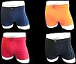 4 modische Boxershorts...