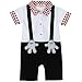 FEESHOW Baby Boys' One Piece Short Sleeve Romper Summer Outfits