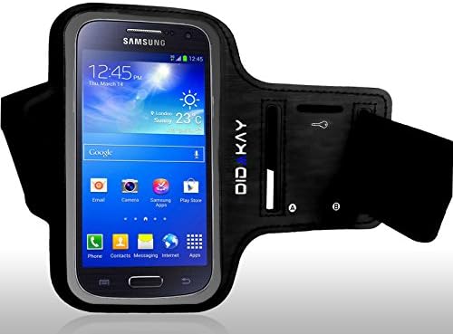 Armband for Samsung Galaxy S3-S5 &amp; iPhone 6 5 + Free Fitness e-book- Lifetime Warranty - Comfortable, Stylish Reflective Running Band Jogging, Running, Biking + Exercise - Adjustable 8"-14" Arms