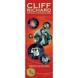 Official Cliff Richard Slim Calendar 2009 2009