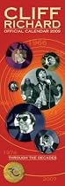 Official Cliff Richard Slim Calendar 2009