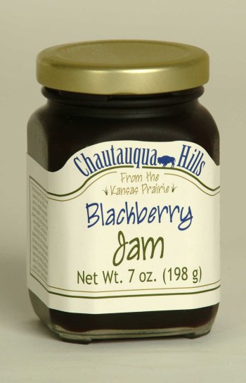 Chautauqua Hills Blackberry Jam, 9 Ounce by The Red Buffalo