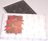 Scott's Cakes 1 lb. Chocolate Mocha Balls in a Poinsettia Box