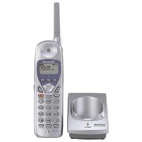 Remanufactured Panasonic KX-TGA270S 1 or 2-Line 2.4GHz Cordless Handset