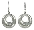 Earrings, 'Summer Breeze' 1" W 1.4" L