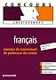 Fran�ais : Concours de recrutement de professeur des �coles