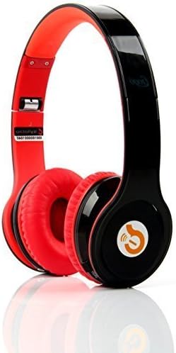 Syllable G15 Bluetooth Noise Cancellation High Definition Headphones (Black&Red)