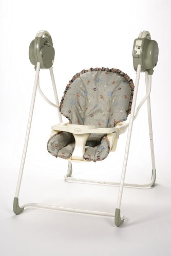 Buy Low Price Dorel Car Seats Cosco Juvenile Beginnings Gentle Motion Swing – Fun Zone 53119FZN