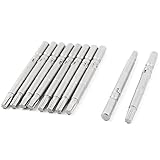 uxcell　トルクスドライバービット　T20　3.8mmのポイント　60mm長　5mmの丸いシャンク　磁気　10本入り