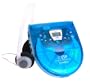 Audiovox CE-145B Personal CD Player with 40-Second Anti-Skip Protection (Translucent Blue)