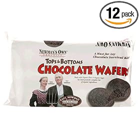 Newman’s Own? Organics Newman-O'S, Tops & Bottoms, 8-Ounce Packages (Pack of 12)