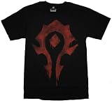 World Of Warcraft Horde Logo Spray Video Game T-Shirt Tee