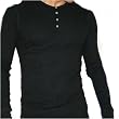 American Apparel Baby Thermal Henley T-Shirt / Tee