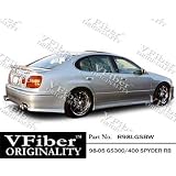 Lexus GS300 400 98-05 4dr VFiber FRP Spyder 1pc Rear Bumper by VFiber