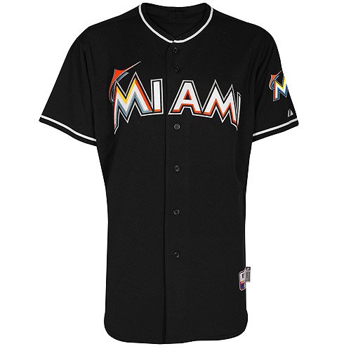 Miami Marlins Authentic 2012 Alternate 2 Cool Base Jersey