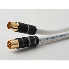 HDTV Antennenkabel 1m / 125dB Class A+ 5-fach geschirmt