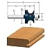 BOSCH 85668M 1-1/4-Inch Diameter 7/8-Inch Cut Edge Beading Router Bit 1/4-Inch Shank Image