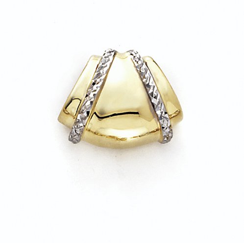 14K 2 Tone Slide   GH15825