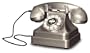 Crosley Kettle Classic Desk Phone CR62-Brushed Chrome