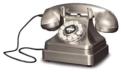 Crosley Kettle Classic Desk Phone CR62-Brushed Chrome