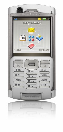 Sony Ericsson P990i Unlocked Cell Phone with 2 MP Camera, 3G, MP3/Video Player, Memory Stick Pro Duo Slot--International Version with No Warranty (Premium Silver)