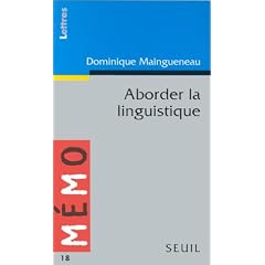 Aborder la linguistique