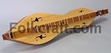 FolkRoots South American Mahogany Hourglass Dulcimer With Sitka Spruce Soundboard And F Heart Tone Holes
