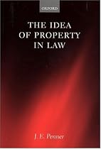 The Idea of Property in Law